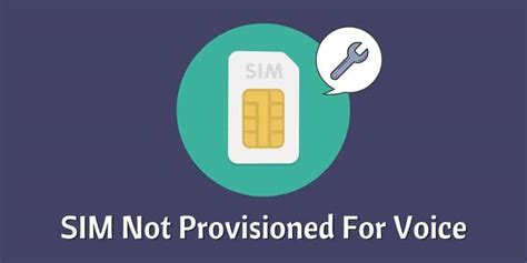 sim not provisioned for voice